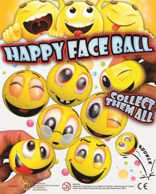 Happy Face PU ball Ø45 Happy Face PU ball Oe45