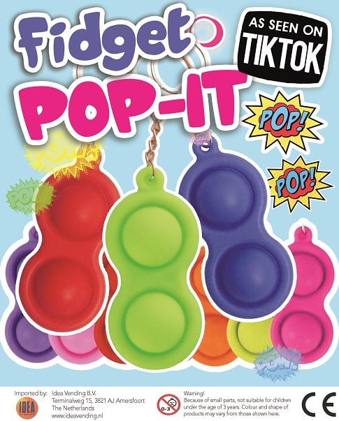 Pop It keychain Ø55 Pop It keychain Oe55