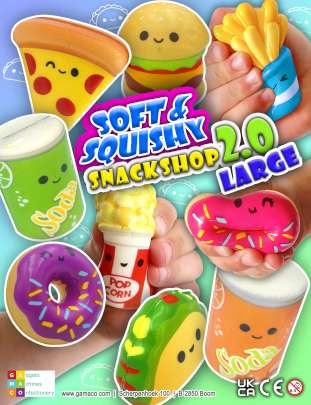 Soft&Squishy Snackshop Ø60 SoftSquishy Snackshop Oe60
